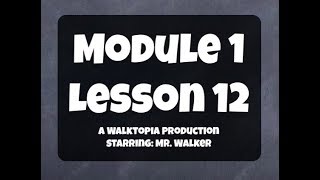 4th Grade: Module 1 - Lesson 12