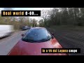 Real world 0-60 in a 3.0 V6 Renault Laguna Coupe