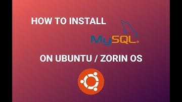 How to install and configure mysql on ubuntu 20 or zorin Os 16