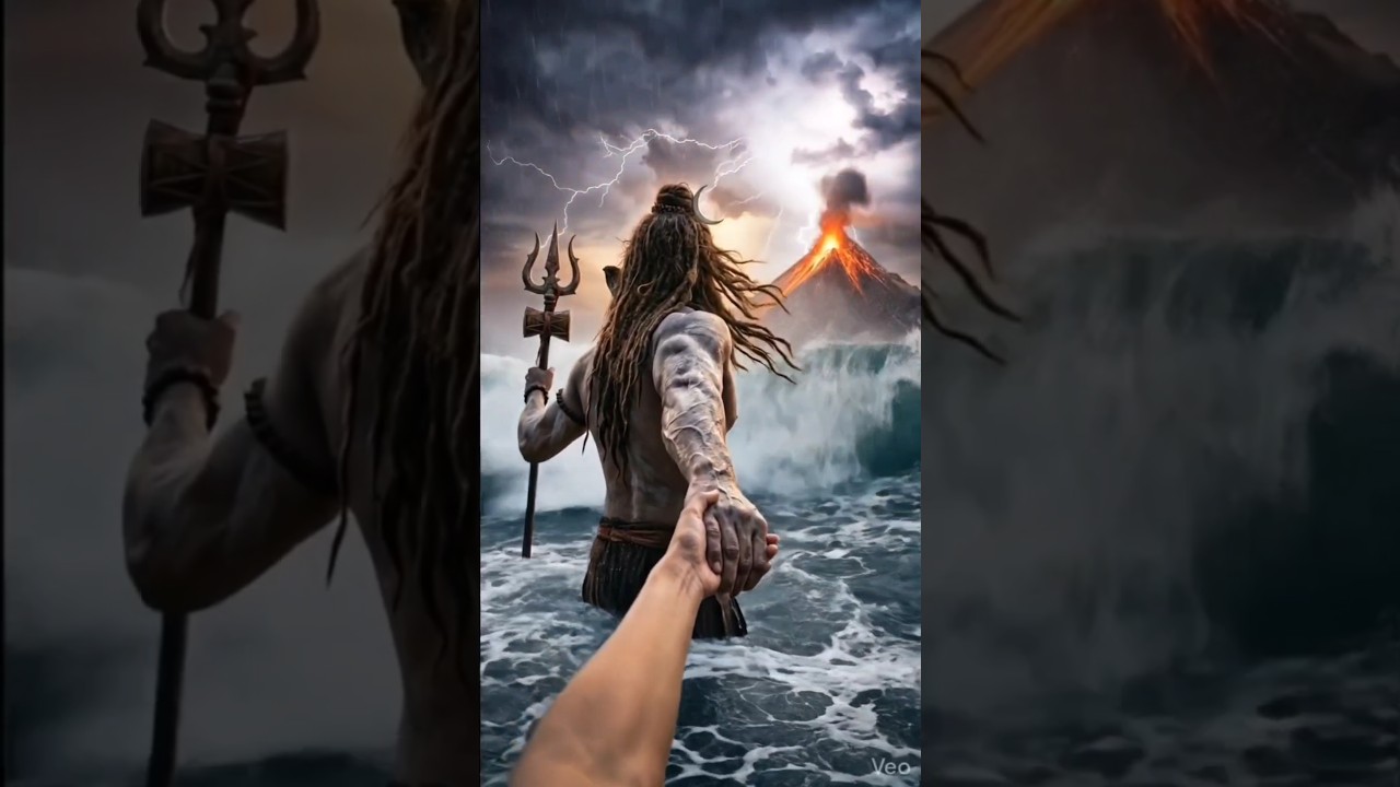 Lord Shiv Hand Ai Reels Editing | How To Make Mahadev Walking Holding Hand Ai Video