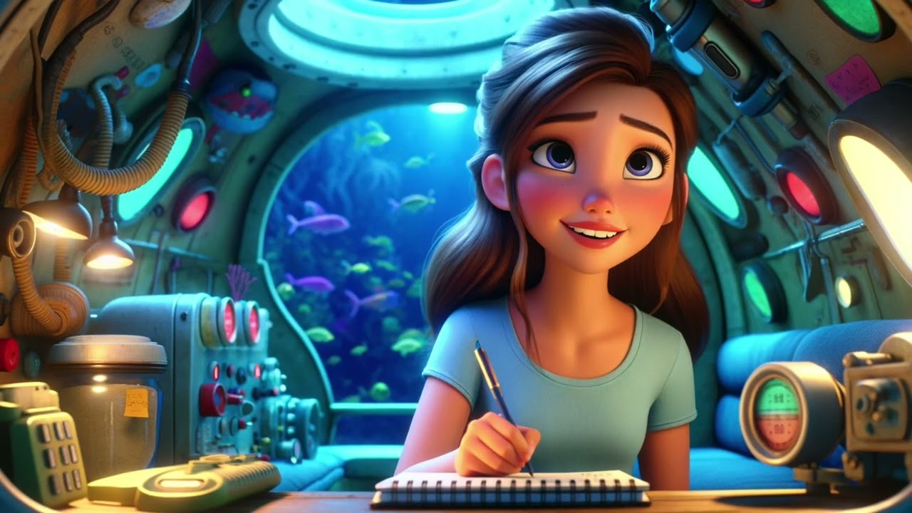 Kaia's Underwater Adventure - A Magical Ocean Exploration