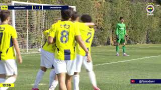Maç Özeti̇ Fenerbahçe 2-0 B. Kayserispor