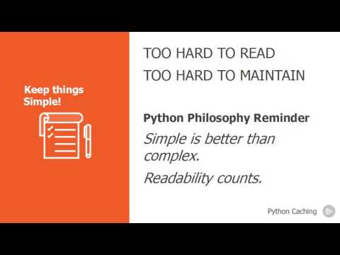 Python Caching in