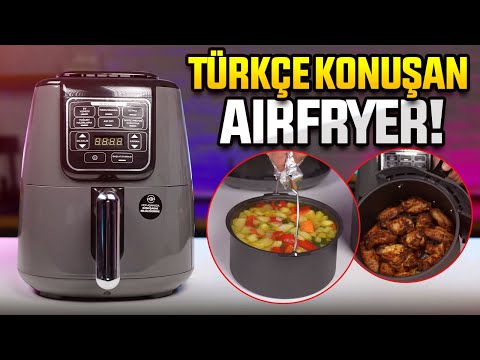 Bu Airfryer Türkçe konuşuyor! Karaca Air Pro Cook XL inceleme!