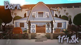 ✰Bloxburg - Barn speed build✰