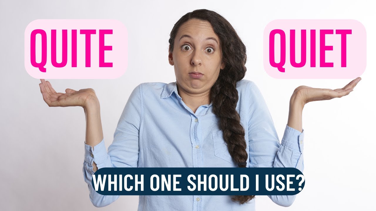 Difference between quite and quiet| Pronunciation, Usage| Is it quite or quiet| Readaton