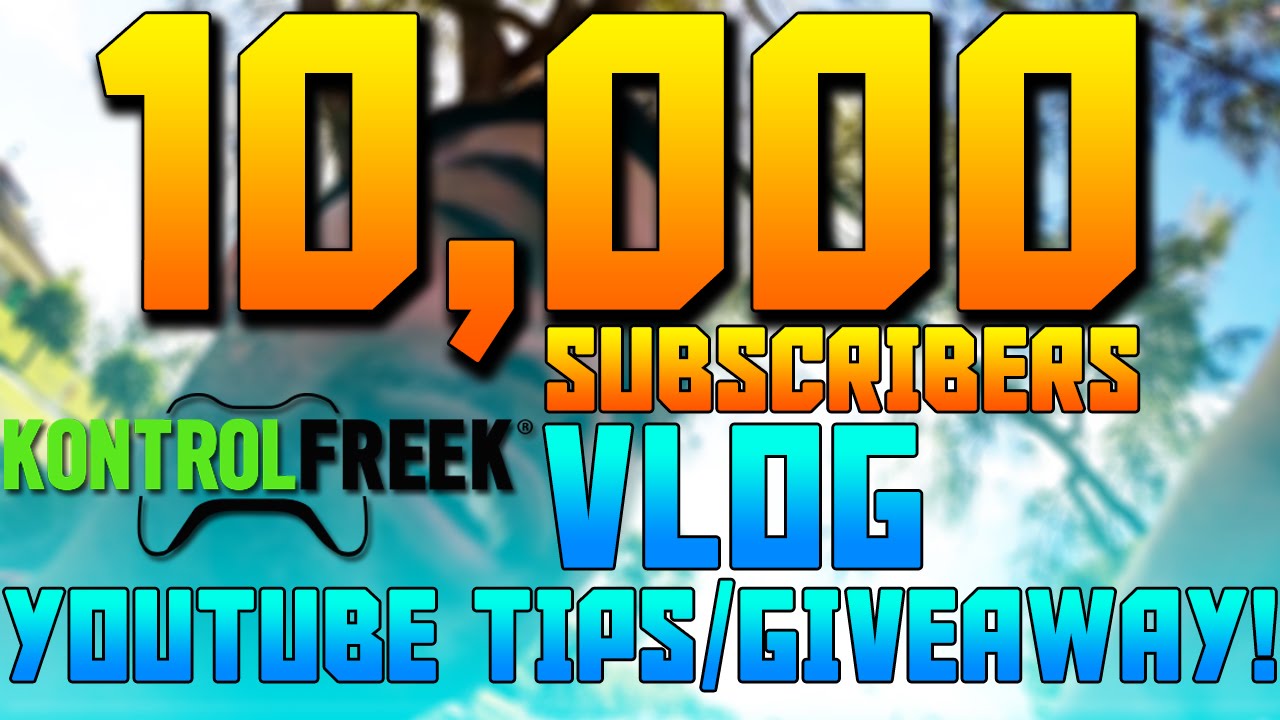 10,000 Subscribers Thank You VLOG - YouTube Tips