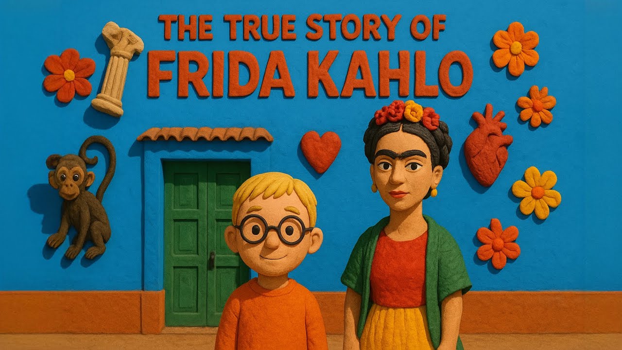 Frida Kahlo: The Blue House Story for Kids | Turning Pain into Art
