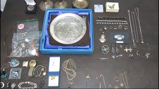 Huge Yard Sale Silver and Gold Haul - Load Up with Precious Metals at Yard Sales