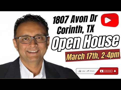 1807 Avon Dr, Corinth, TX home video tour