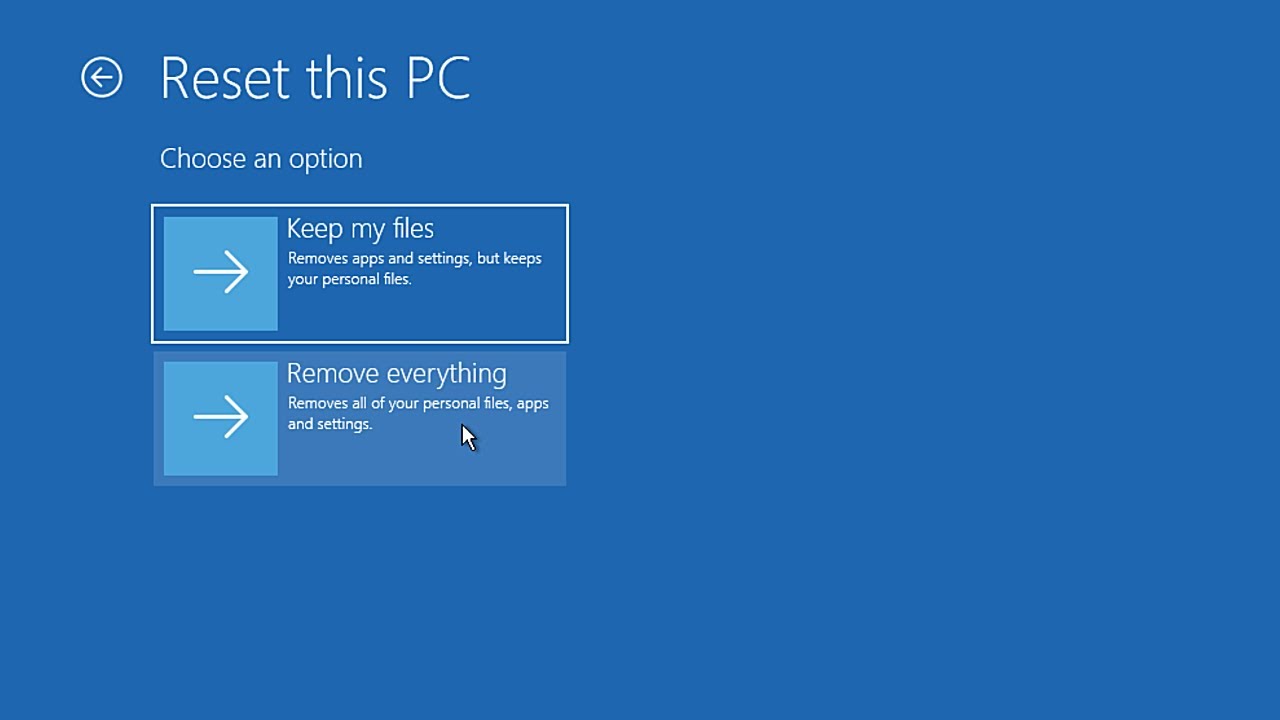 How To Reset Windows 10/11 From The Login Screen (2025) - YouTube