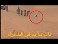 فيديو يظهر العثور على مفقود فى السعودية متوفى ساجد في الصحراء سمعها