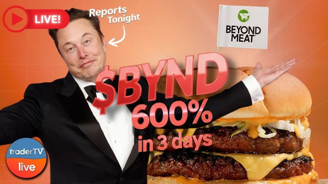 📉 $NFLX CRASHES -10% After Earnings 💀 While $BYND EXPLODES +85% in 3  Days! | Live NOW!