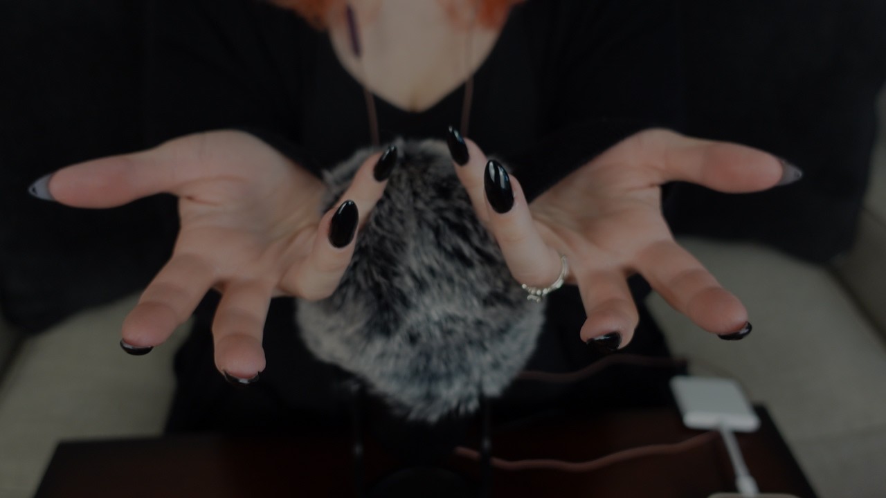 ASMR | Mic Blowing | Mic Brushing | Hand Movements | No Talking | Slightly Aggressive