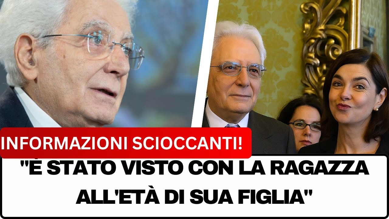 SCANDALO AL QUIRINALE! IL PRESIDENTE SI DIVORZIA: TRADIMENTO SCONVOLGENTE SVELATO!