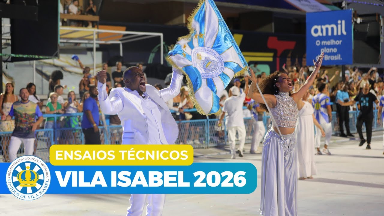 Ensaios Técnicos 2026 | Unidos de Vila Isabel Versão Especial (4K)