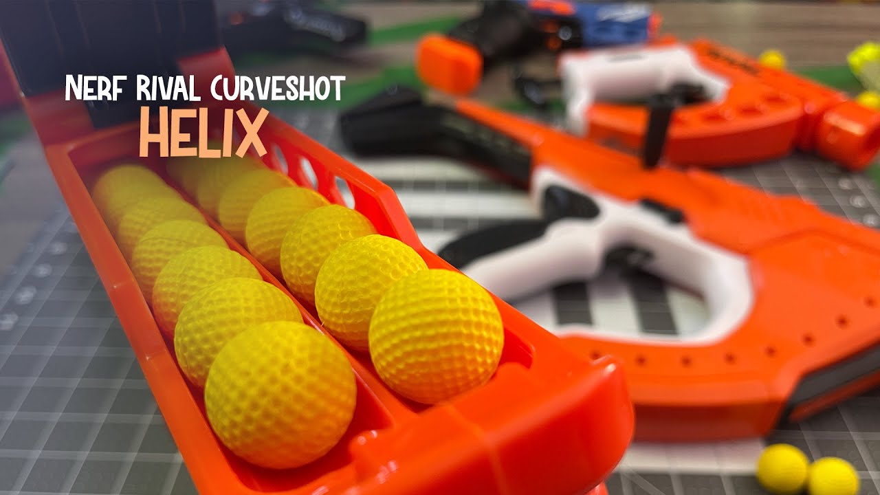 Nerf Rival Curve Shot Helix Review!