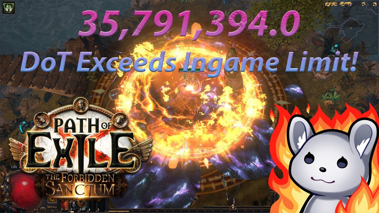 Урон DoT превышает внутриигровой лимит! ~ Руководство по FlameBlast Ignite