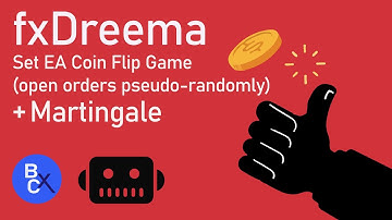 📈Build a forex robot without coding by fxDreema - Make Money With A Coin Toss (forex scalping)