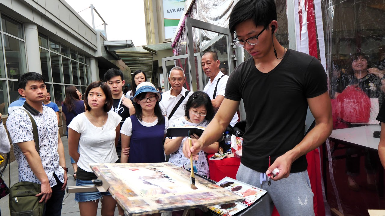 Sketching in Chinatown Again (Jan 2018 Sketchwalk)