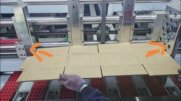 Fully Automatic Stitcher Gluer