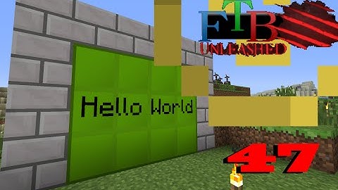 Lets Play FTB Unleashed-Episde 47: Everything Unnamed