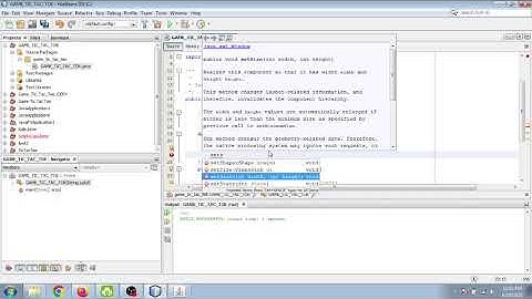 2  Membuat Game Tic Tac Toe dengan Java Membuat tampilan frame atau jendela
