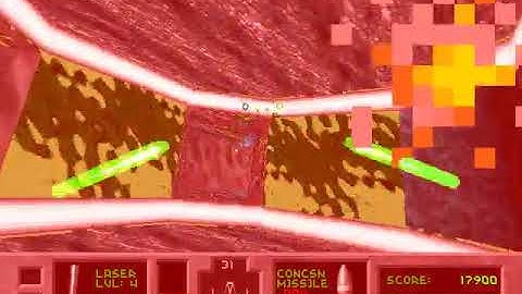 Descent II: Obsidian - Level 1 Part 1, Hotshot, Blind, No Saves