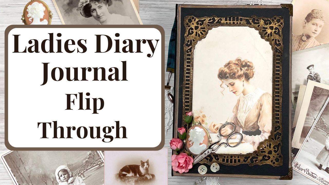 Flip through A Ladies Diary Journal