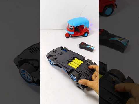 Remote control car with DC motor / Unboxing Remote car / Remote wali car / DC motor RC car