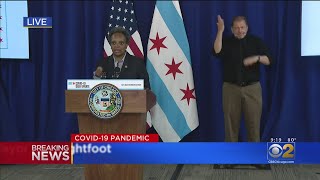 Lightfoot Warns Chicago 'Dangerously Close' To Going Back To Phase 3 Of Reopening