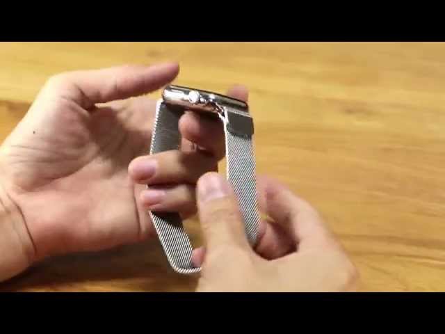 Tinhte.vn - Trên tay dây Milanese Loop cho Apple Watch