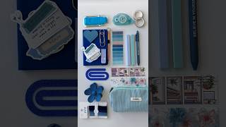 Blue set💙 #stationarycollection #aestheticstationary #aestheticnotes #stationery