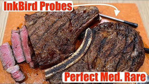 Inkbird Wifi Bluetooth Meat Thermometer with 4 Probes.  More Probes For More Meat! #mediumrare