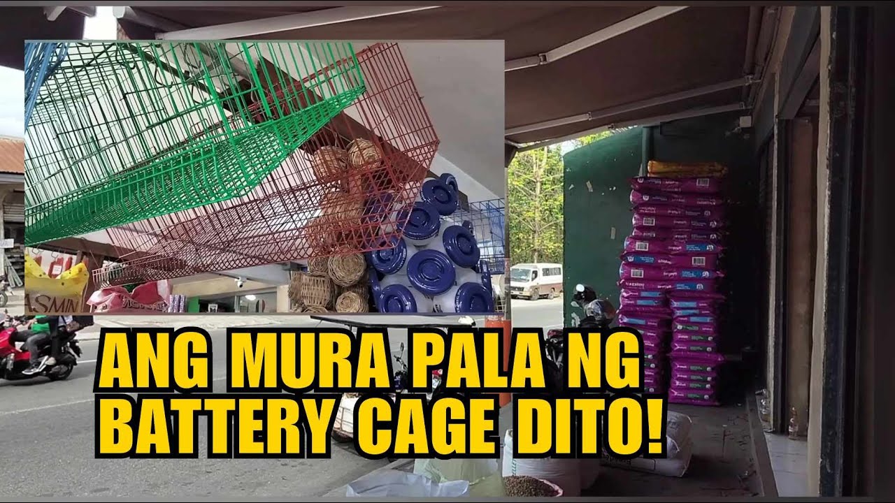 ANG MURA PALA NG BATTERY CAGE DITO!