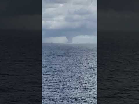 'That's Massive': Waterspout