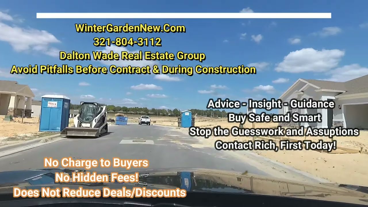 Hartwood Landing Drive Tour Dream Finders Homes for sale Clermont