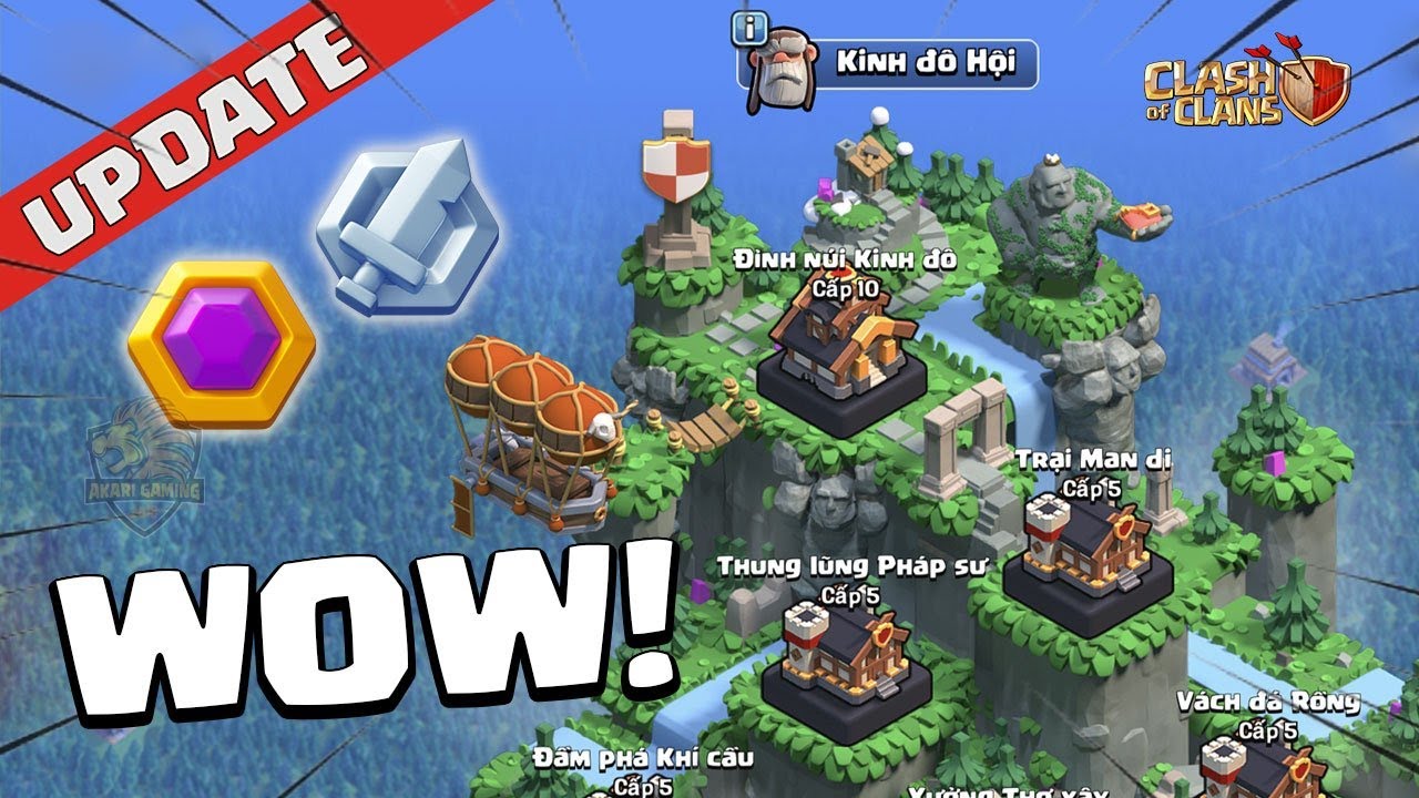 Update Kinh đô hội - Thay đổi toàn bộ game - Lính bay... - youtube