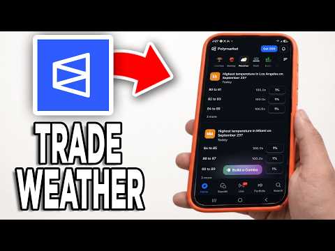 How To Trade On Weather On Polymarket! - Tutorial