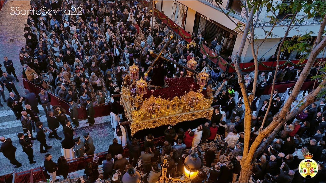 Los Gitanos en Campana Carlos Herrera Cope 2022 Madrugá Sevilla
