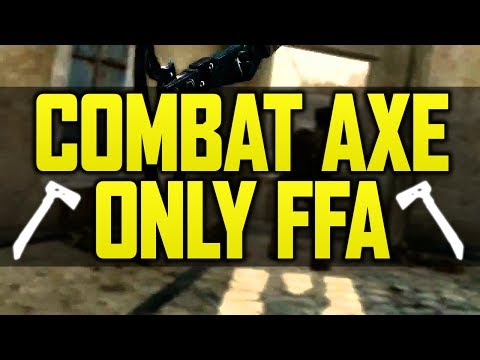 Black Ops 2 LIVE FFA Combat Axe Only #12 - Vikkstar123