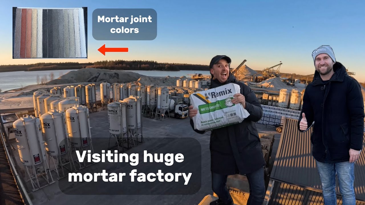 Посещение ОГРОМНОГО завода сухих строительных смесей в 2024 году 