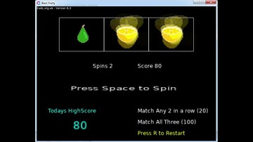 Fruity Game (Love2d Engine)