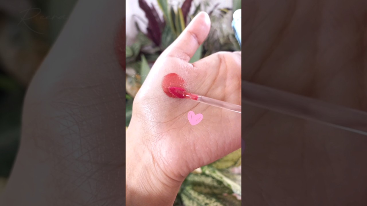 Focallure Pro Juicy Watery Lip Tint (Shade NU03 - Fig Fig) Swatch 