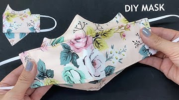 New!! 2 In 1 Style Cute Mask | Diy Breathable Mask 3 Layers No Fog On Glasses Easy Sewing Tutorial |