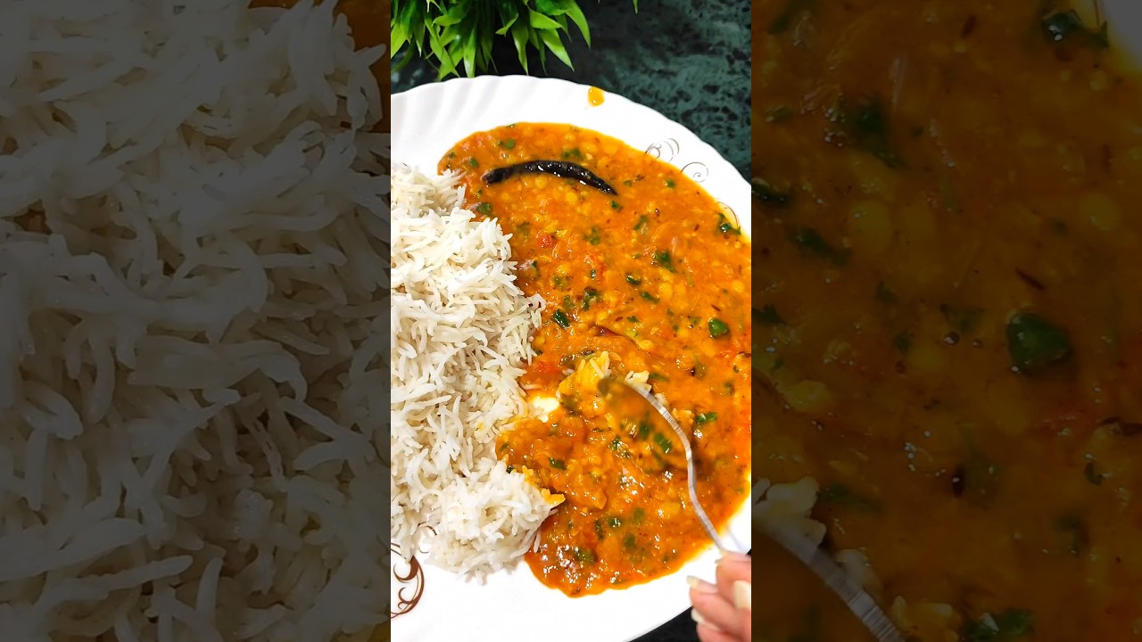 #shorts Dhaba Style Dal Fry ||Dal Tadka Recipe#dalfry #food #cooking