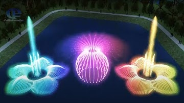 Thiết Kế Thi Công Nhạc Nước Trên Hồ I Nhạc nước phao nổi nghệ thuật