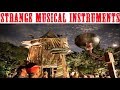 Village of Giant Music Box Houses  -Interactive installation of Musical Instrument Inventions