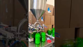 Double Head Pneumatic Paste Filling Machine | High-Speed Cream, Honey & Sauce Filling Machine