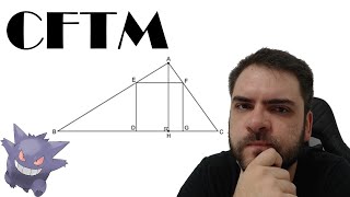 (L12-Q06) CFTM/2014 A figura a seguir apresenta um quadrado DEFG e um triângulo ABC cujo lado BC